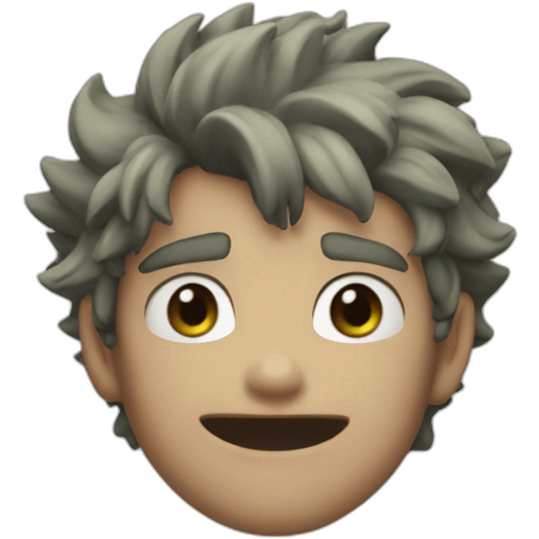 Black clover emoji