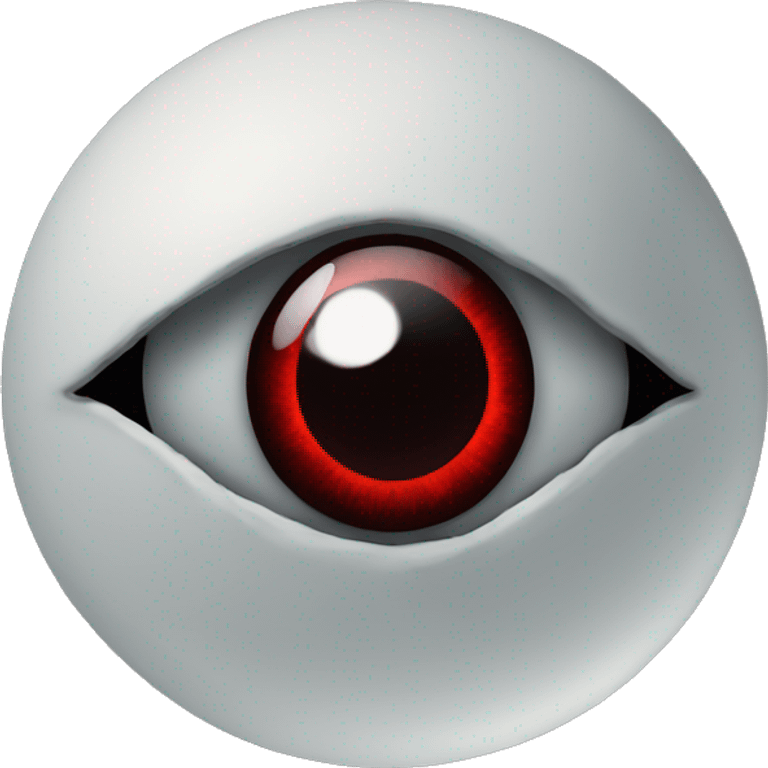 Sharingan eye on moon  emoji