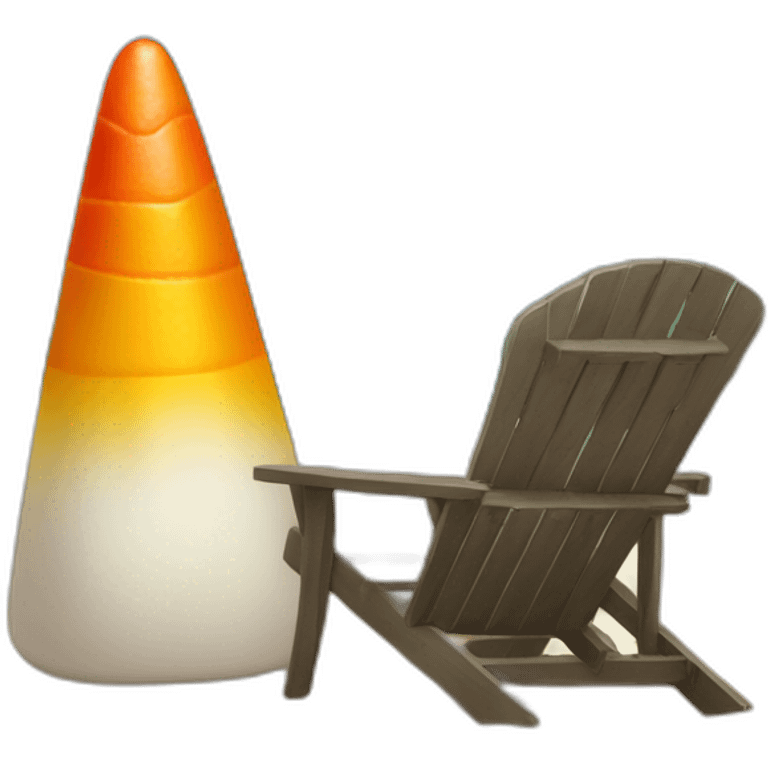 candy-corn-at-the-beach emoji