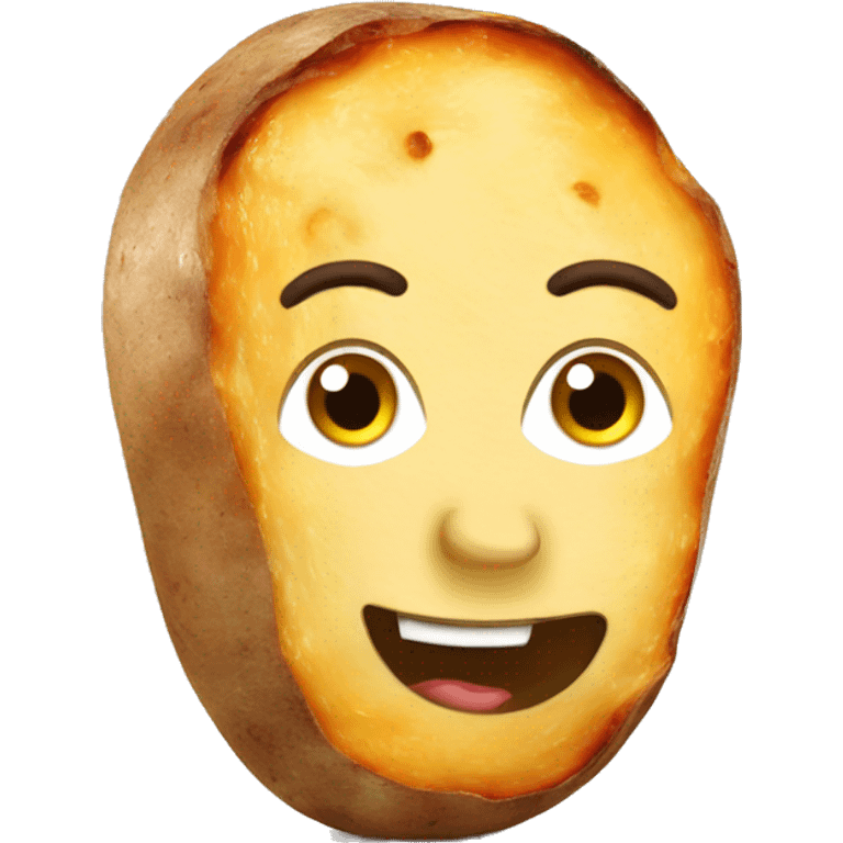 Baked potato  emoji