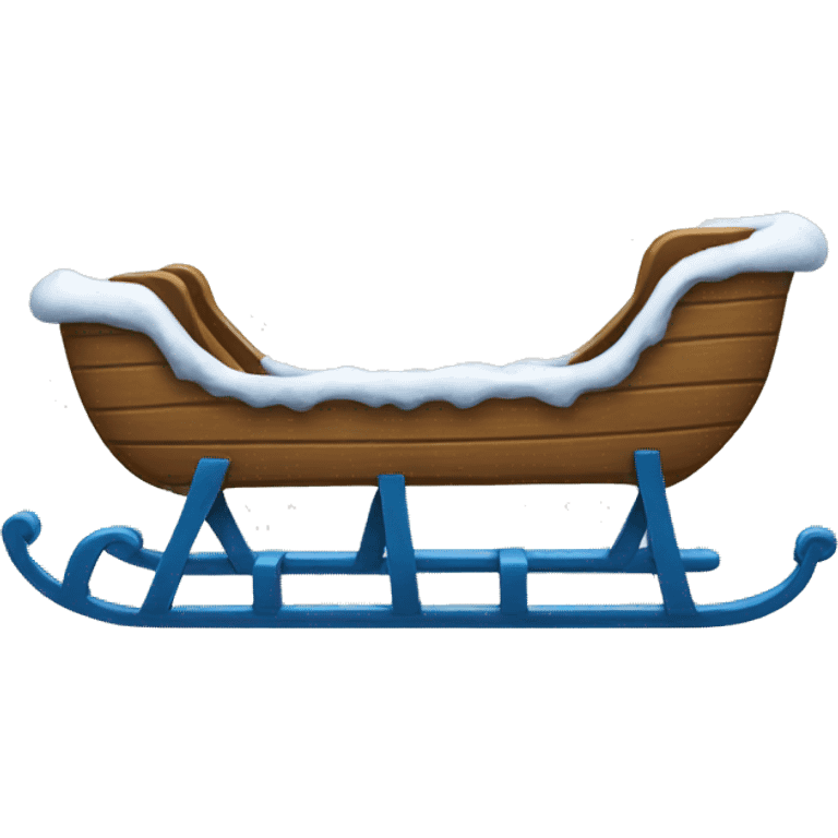 Winter sled  emoji