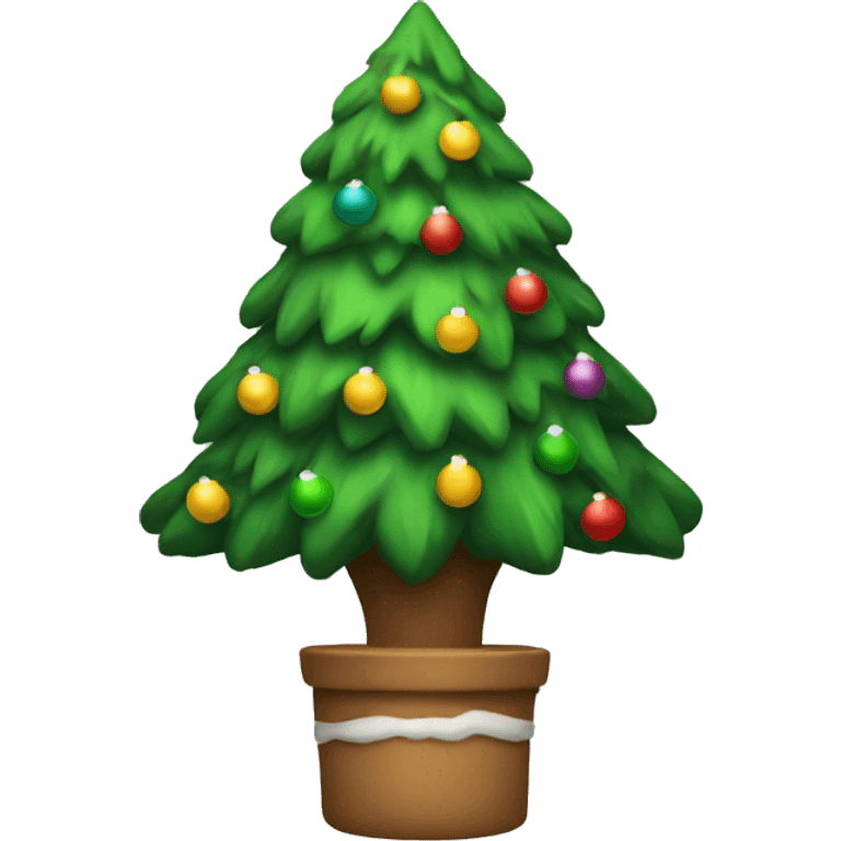 Christmas tree emoji