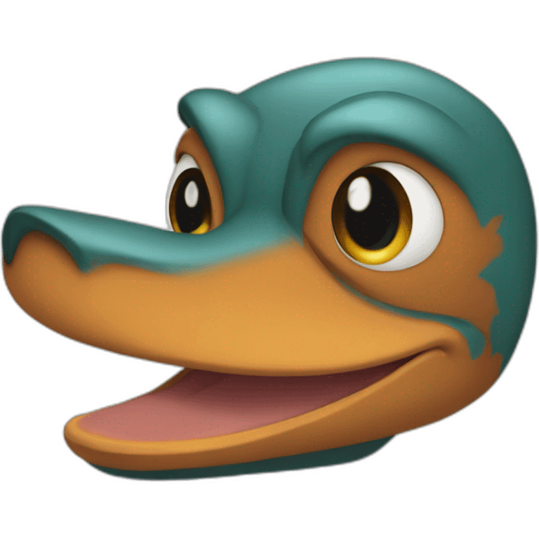 perry the platypus face emoji