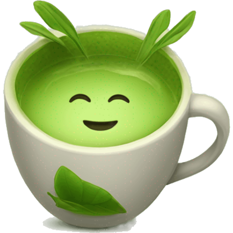 Matcha tea emoji