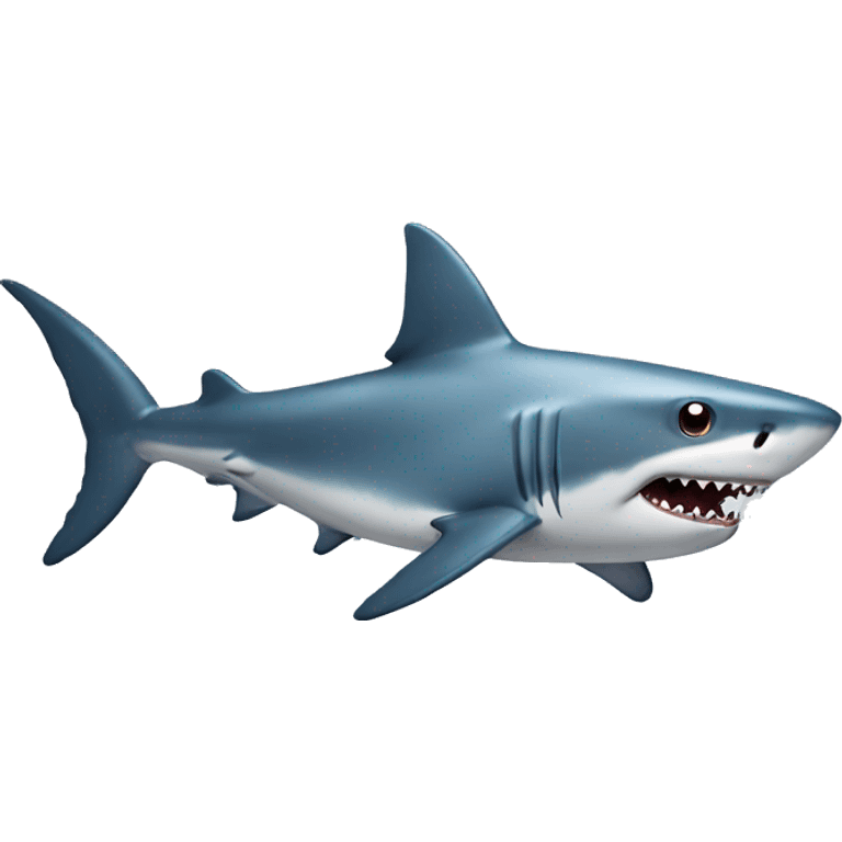 Shark with HUGE head emoji