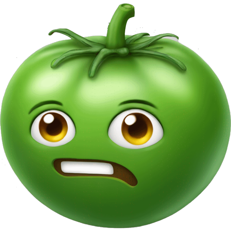 unripe tomato emoji