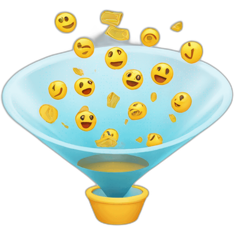 sales funnel emoji