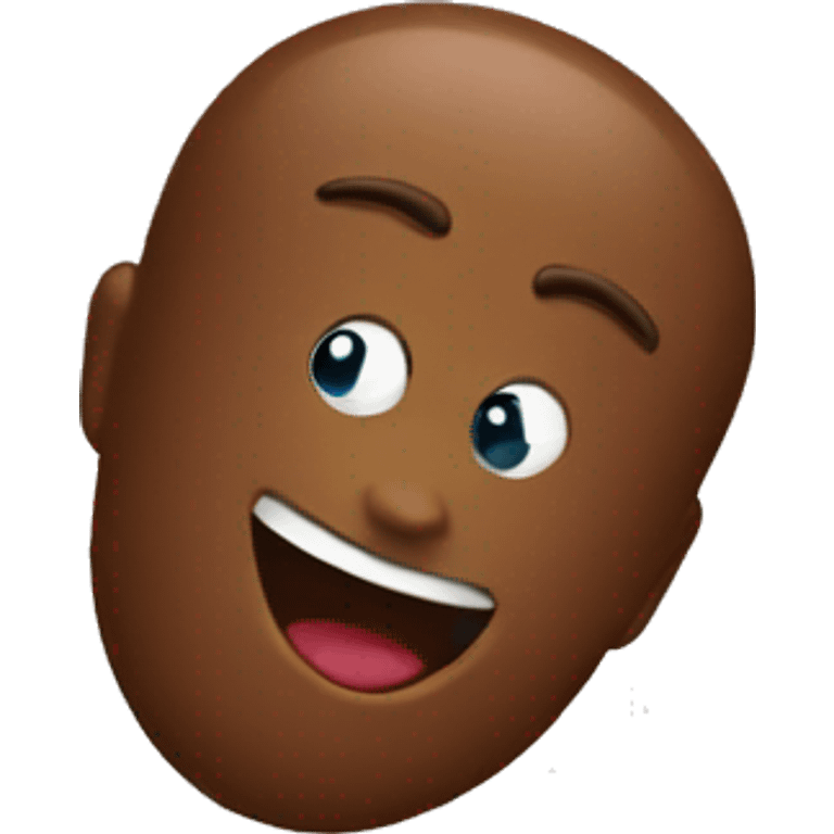 emoji with a chocolate bar emoji