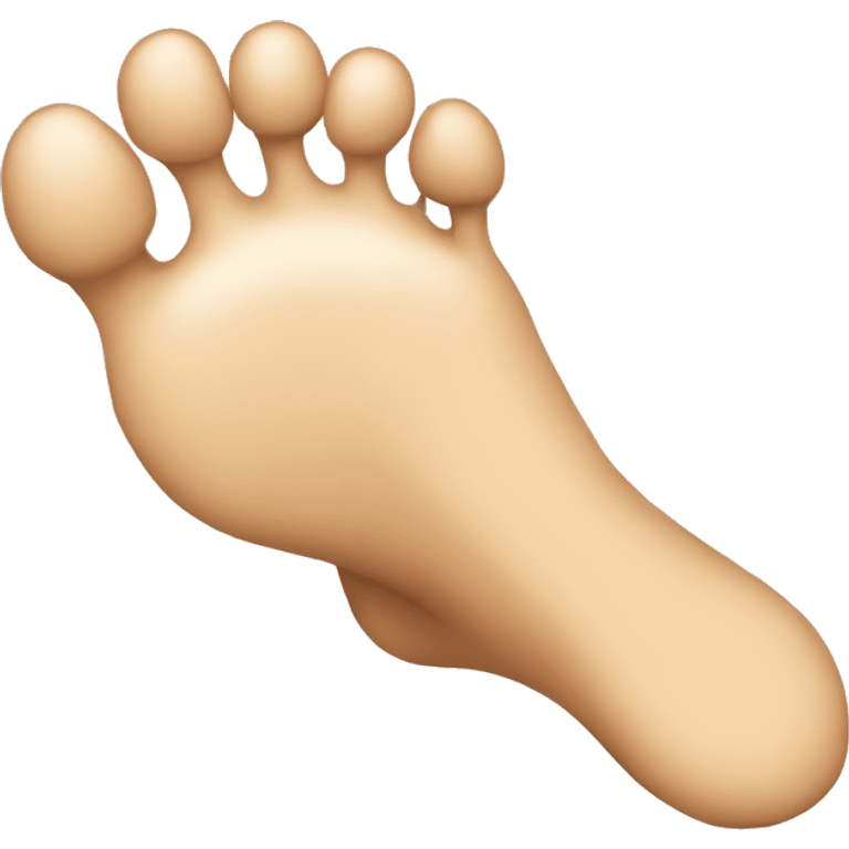 Foot emoji