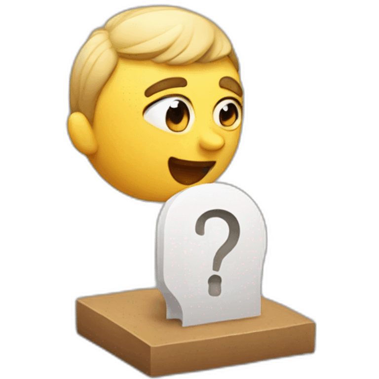 Questions emoji