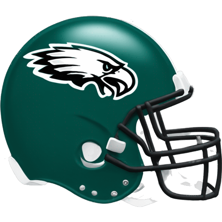 Philadelphia Eagles football helmet emoji