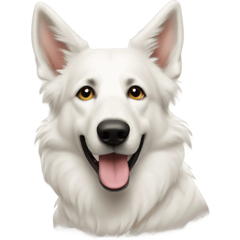 White Shepherd  emoji