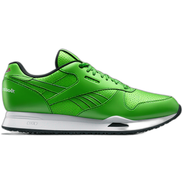 reebok trainer green emoji