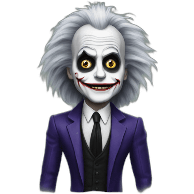 Emanuel Macron X beetlejuice emoji