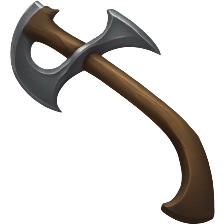 Bronze battle axe emoji