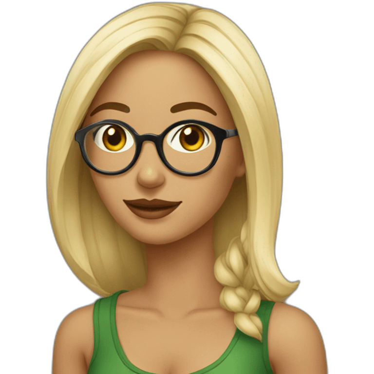 Mulher-Brasileira-oculos-loira emoji