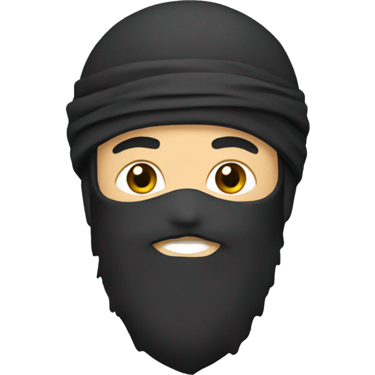 ninja avec barbe emoji