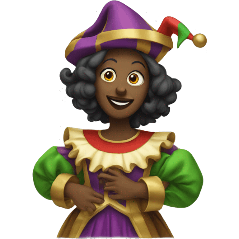 Woman Court Jester emoji