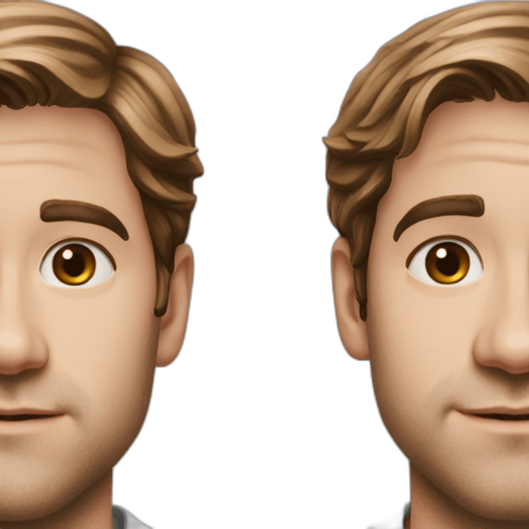 photo-real-Jim Halpert emoji