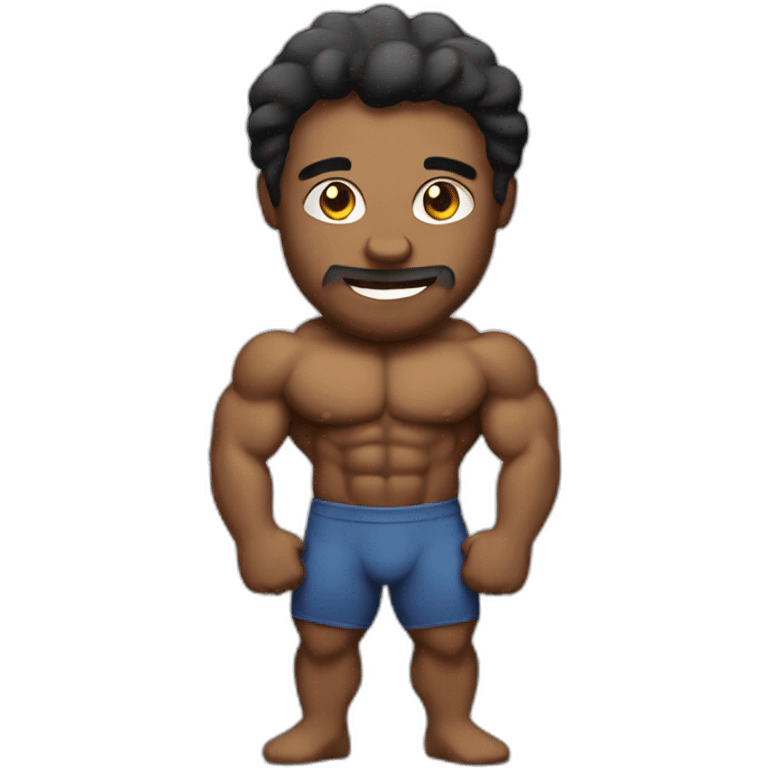 Body builder emoji