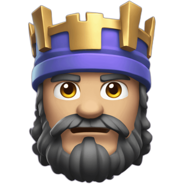 clash royale king emoji