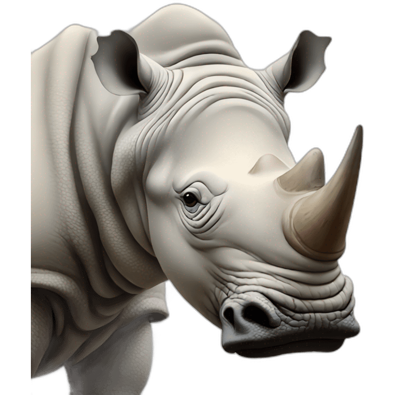 white rhino emoji