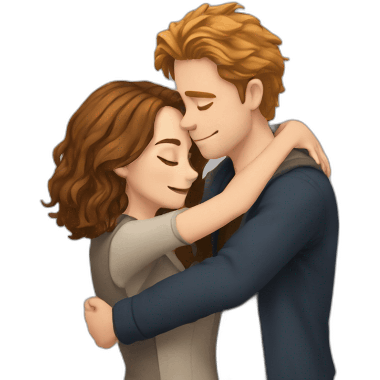 Harry-hermione-hug emoji