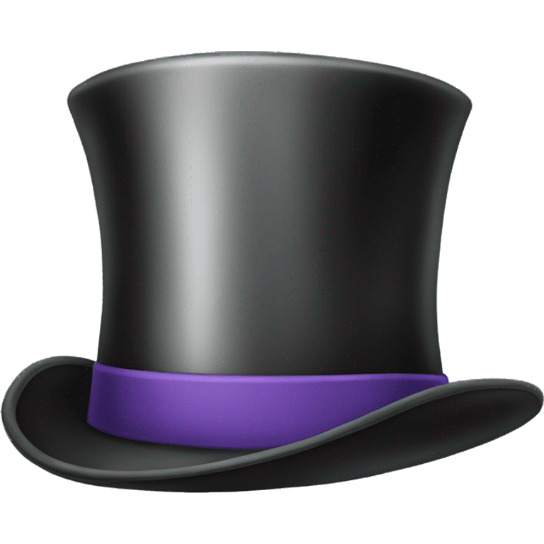 Top hat emoji