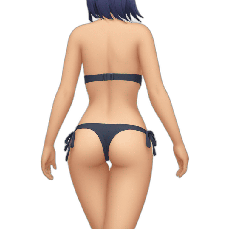 hinata hyuga full body pawg micro bikini back focus emoji