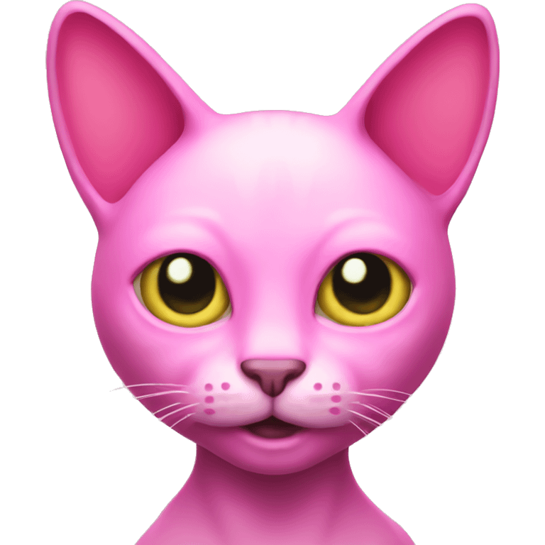 pink alien cat emoji