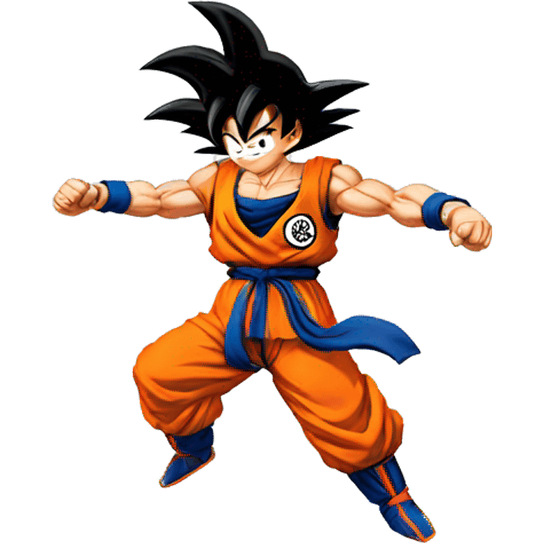 Goku bailando emoji