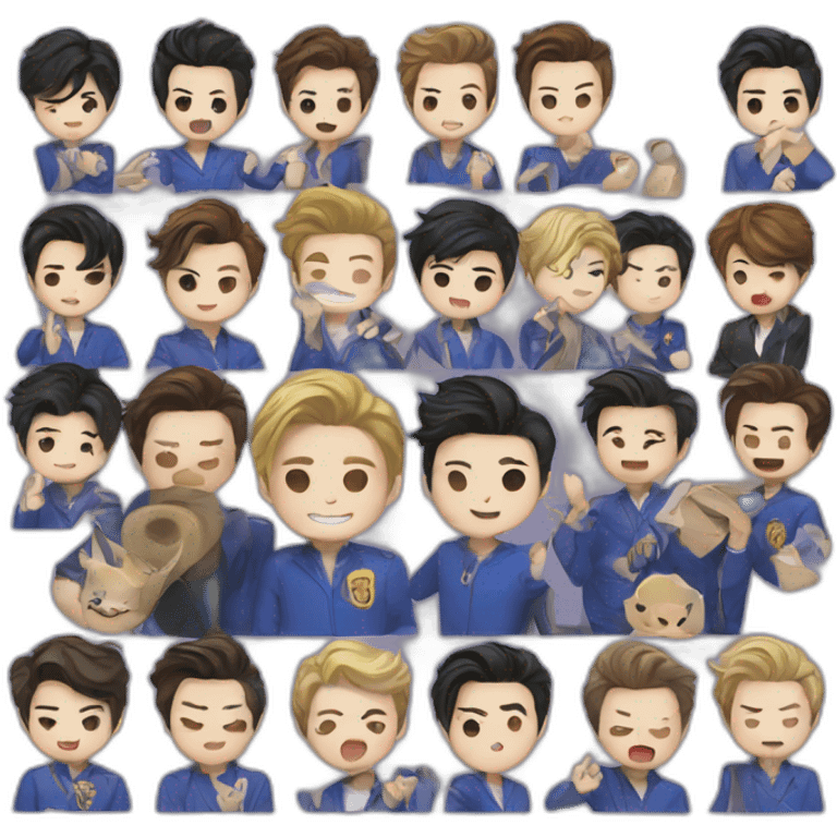 Super Junior fandom emoji