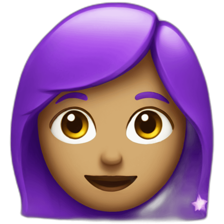 purple-stars-glitter emoji