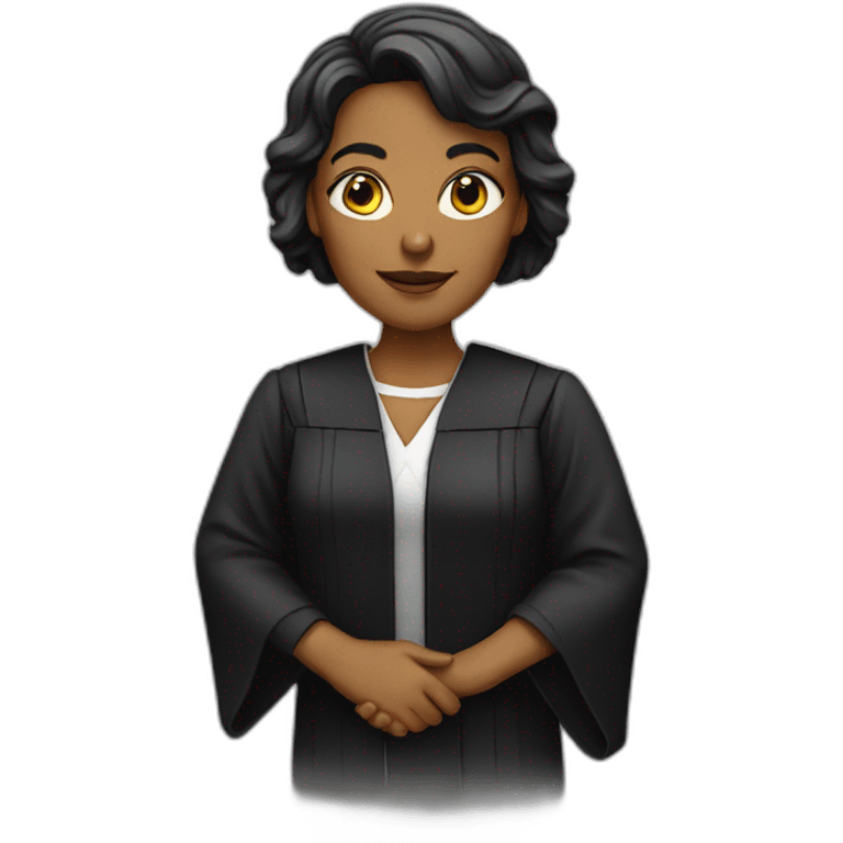 Female judge emoji