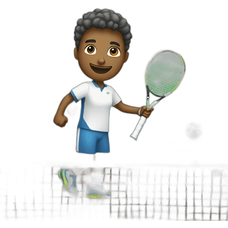 Champion de tennis emoji