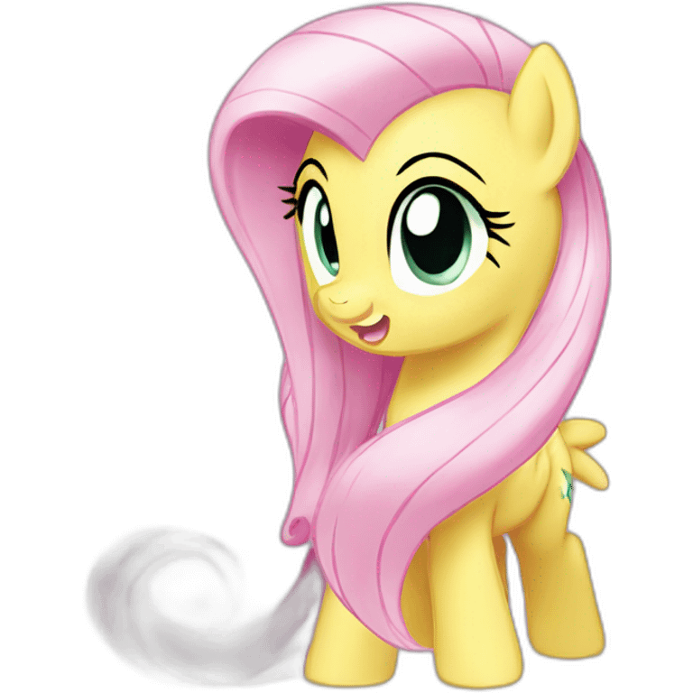 Fluttershy my little pony emoji