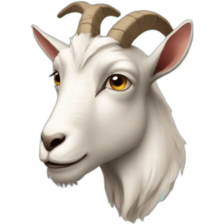 goat-sideview emoji