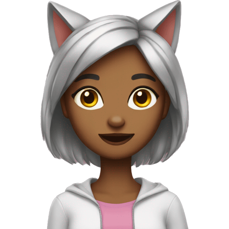 cat girl  emoji