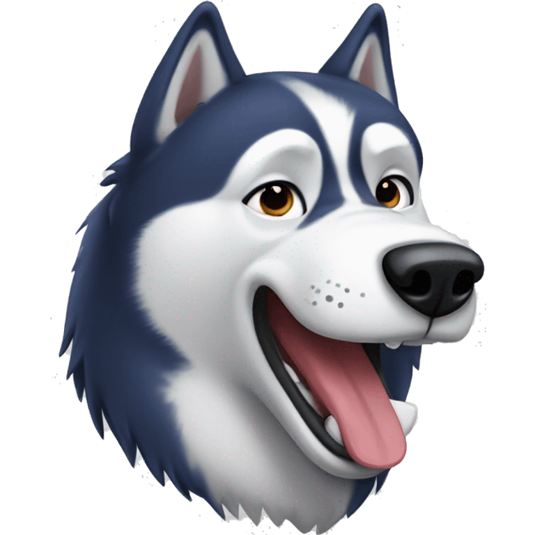 husky tooth ache emoji