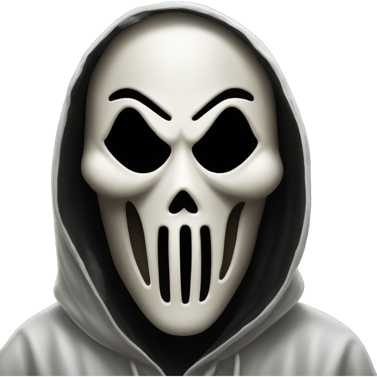 Ghostface from the movie Scream emoji