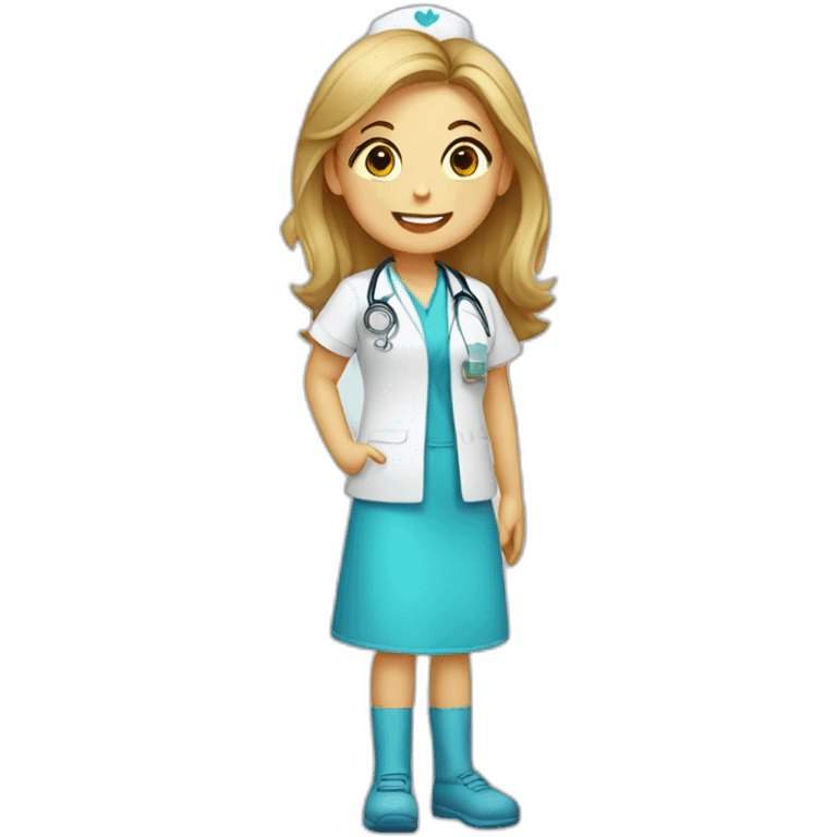 Nurse podiatry emoji