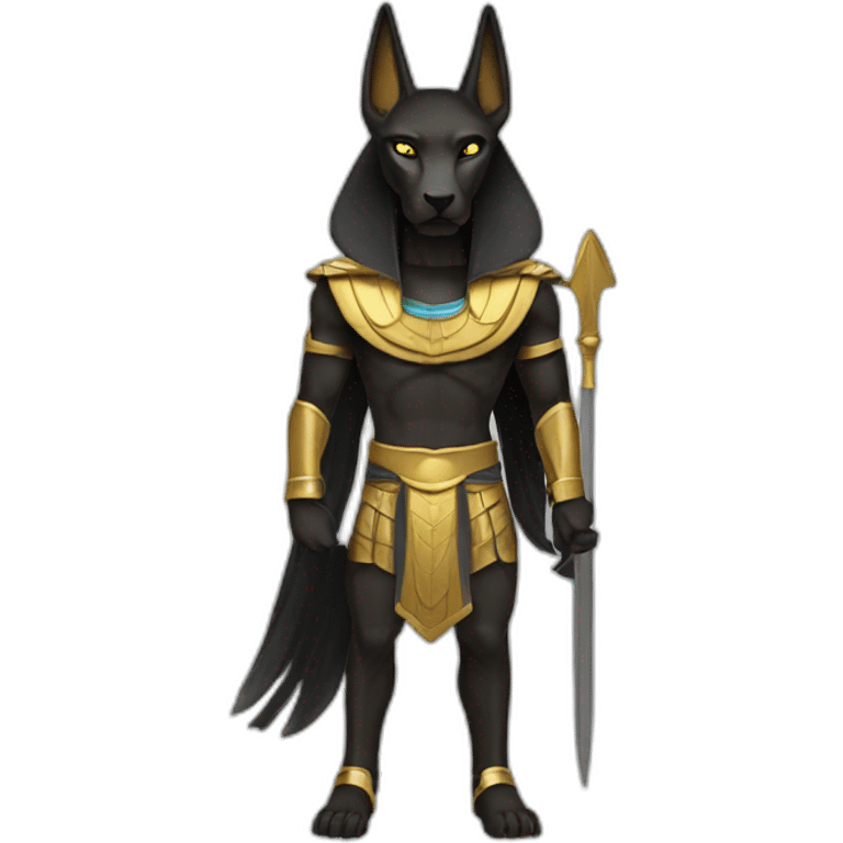 anubis warrior emoji