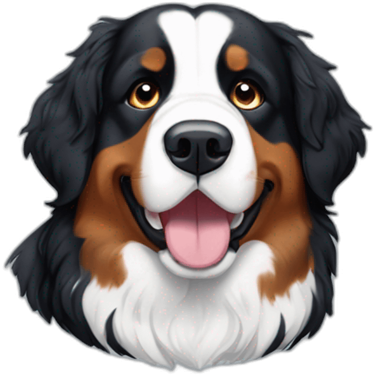 Bernese Mountain dog Snow emoji