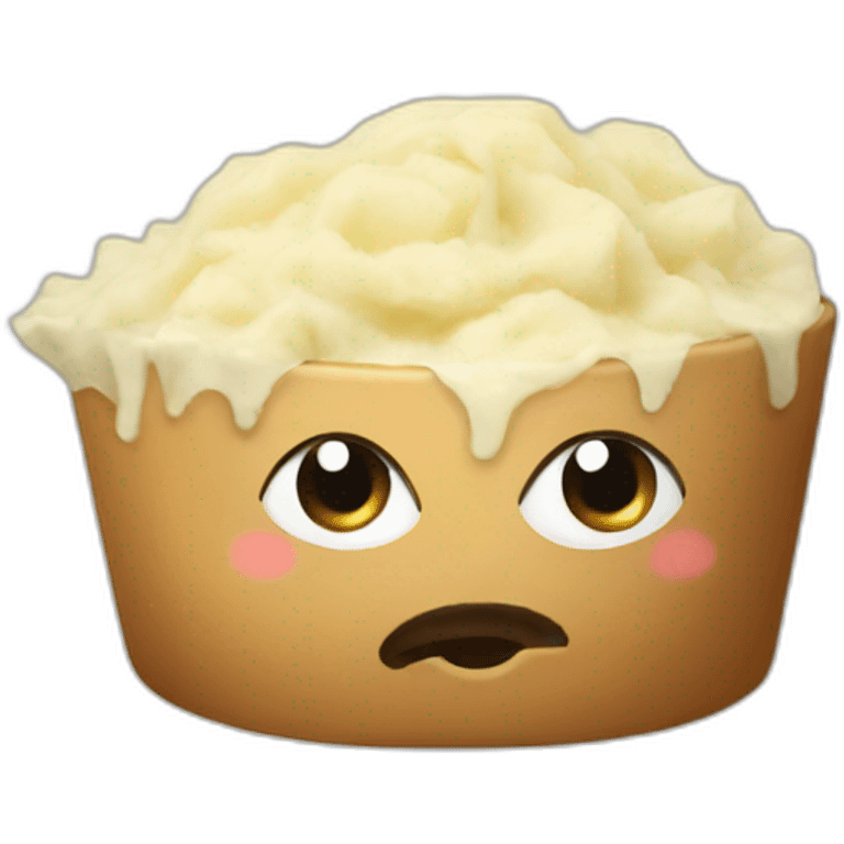 mashed potatoes emoji