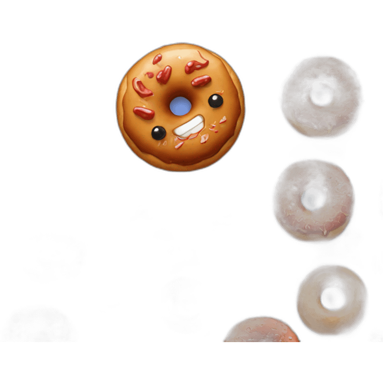 Mr.donut wants a pizza emoji