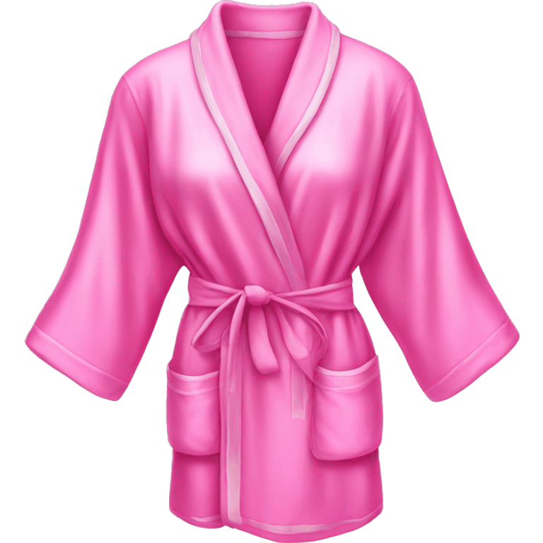 pink victoria secret robe  emoji