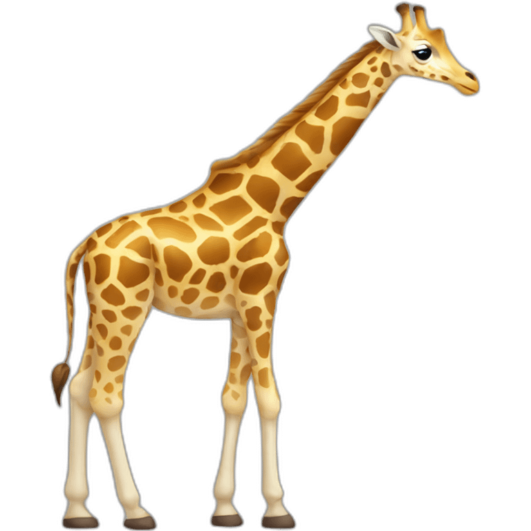 use iphone giraffe emoji