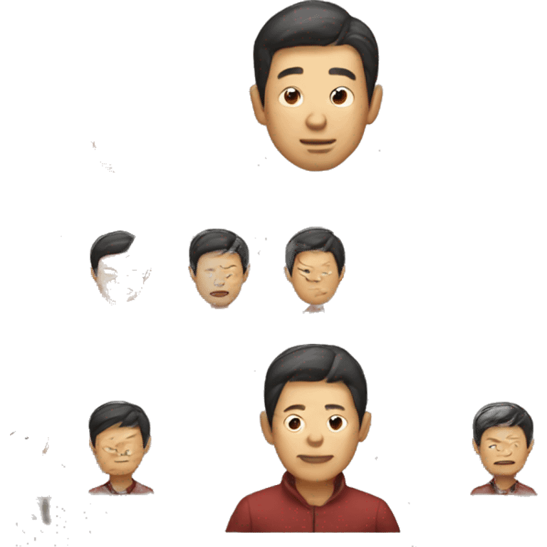 Chinese man emoji