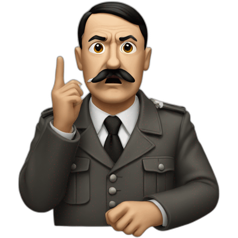 Hitler smoke emoji