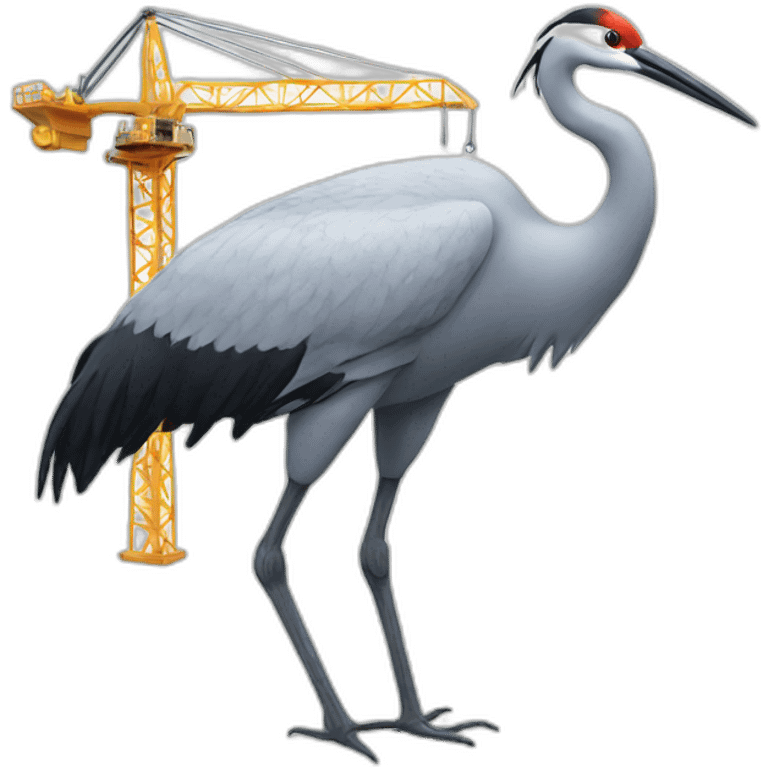 Crane emoji